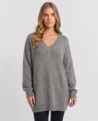 Persephone | Women's Oversized V-Neck Jumper