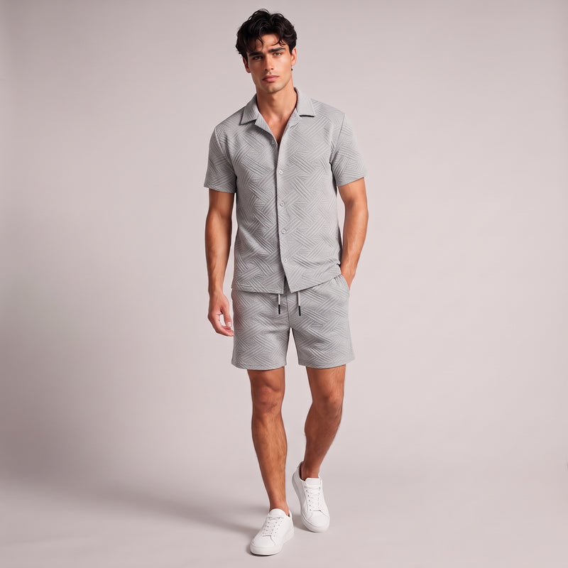 Braxton | Summer Shirt and Shorts Co Ord Set