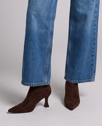 Patience | Women's Pointed Toe Kitten Heel Ankle Boots