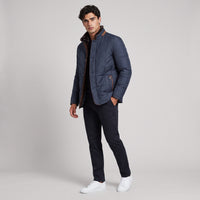 Seymour | Men's Fur Collar Quilted Puffer Jacket