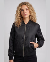 Arabelle | Women's Long Sleeve Casual Bomber Jacket