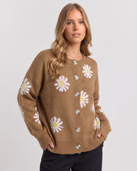 Cassandra | Women's Oversized Button-Front Cardigan