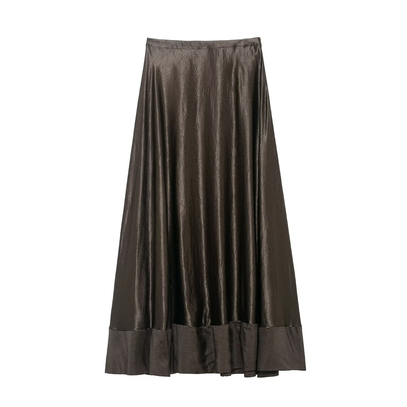 Phoebe | tiered maxi skirt