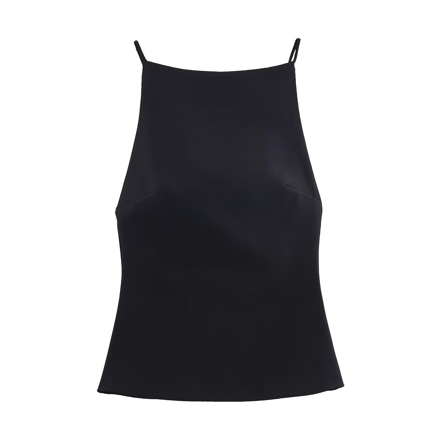 Orla | Square Neck Spaghetti Strap Jersey Tank Top