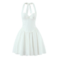 Elspeth | Sweetheart Halter Neck Mini Dress