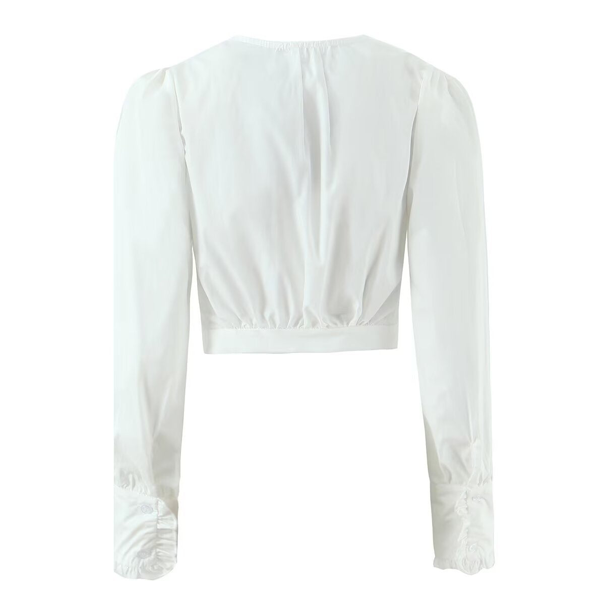 Juno | Cropped Puff Sleeve Top