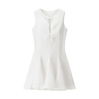 Mollie | Cut Out Pleated Mini Dress