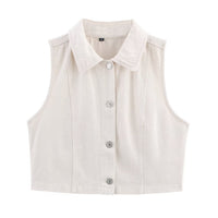 Amber | Linen Sleeveless Waistcoat Trouser Co-ord Set