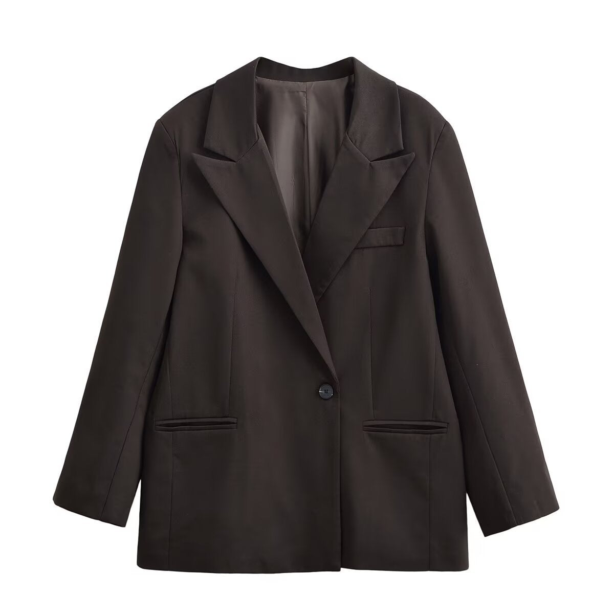 Victoria | Oversized Single Button Blazer