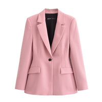 Daisy | Single Button Tailored Blazer