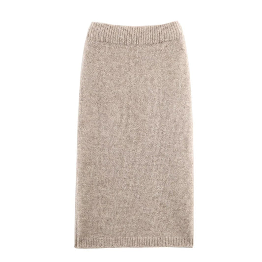 Hazel | Cosy  Knitted Midi Skirt Co-ord