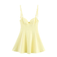 Amelie | Sweetheart Neck Corset Flared Mini Dress