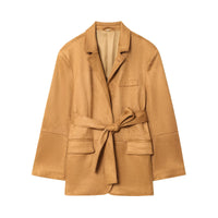 Mollie | Relaxed Brushed Fabric Summer Blazer