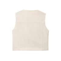 Daisy | Linen Double Breasted Waistcoat Co-ord Set
