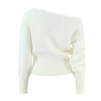 Arabella | Relaxed Off Shoulder Knit Top