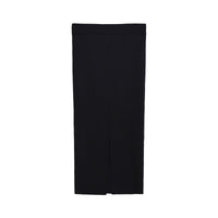 Victoria | Ribbed Knit High-Waisted Bodycon Midi Skirt