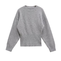 Allegra | Relaxed Textured Lightweight Knit Top
