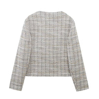 Edith | Tweed Knit Jacket Skirt Co-ord Set