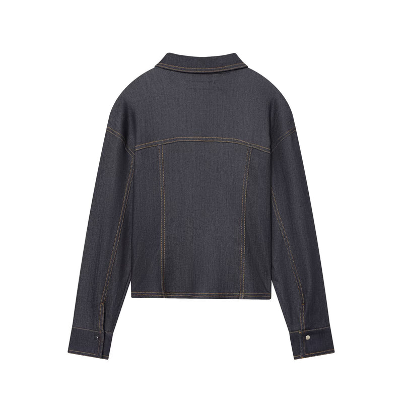 Violet | denim matching set