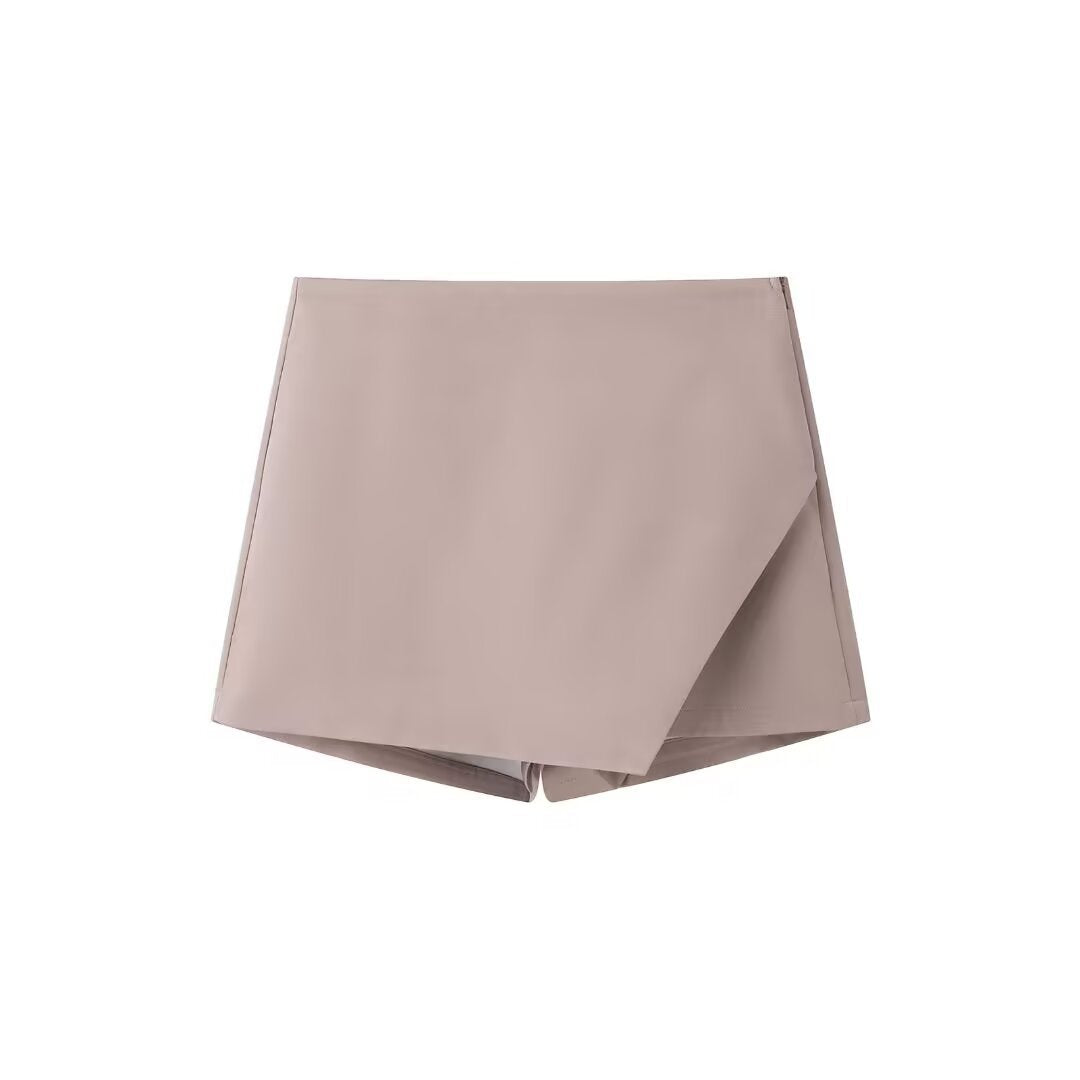 Margot | Asymmetric Wrap Mini Skirt