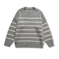 Caitlin | Relaxed Striped Knit Top