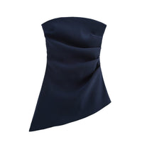 Rowan | Draped Strapless Top