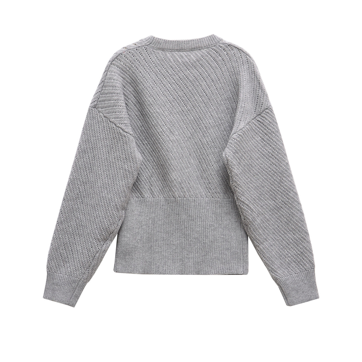 Allegra | Relaxed Textured Lightweight Knit Top