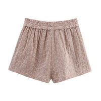 Bonnie | Paperbag Waist Eyelet Cotton Shorts