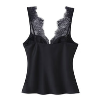 Rebecca | Lace Trim Sweetheart Bustier Top