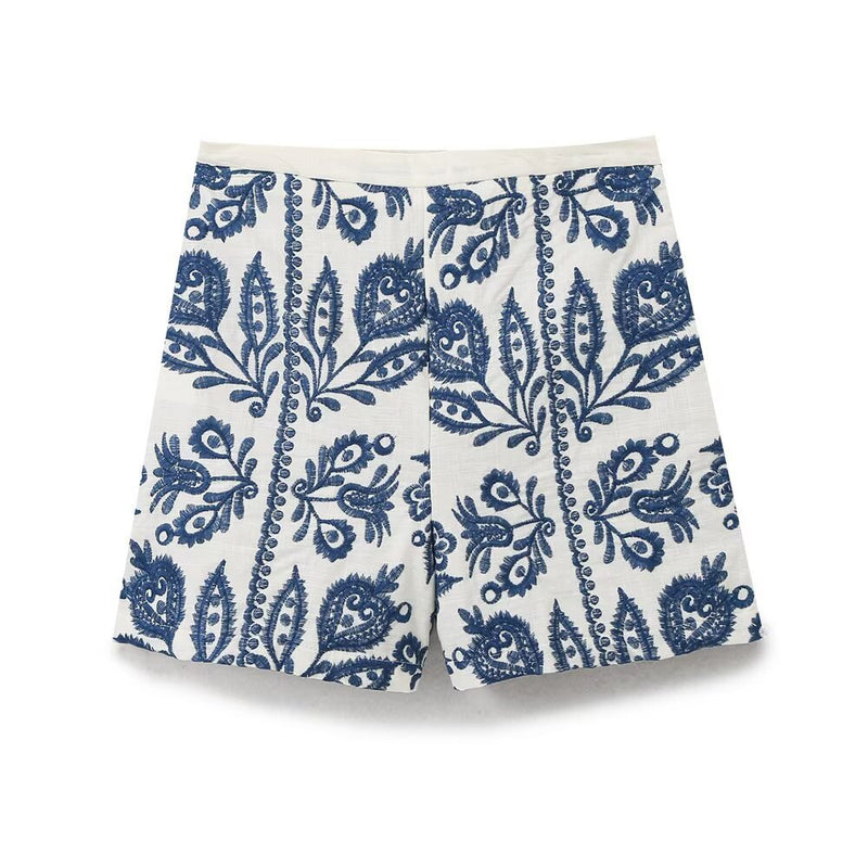 Bella | linen shorts