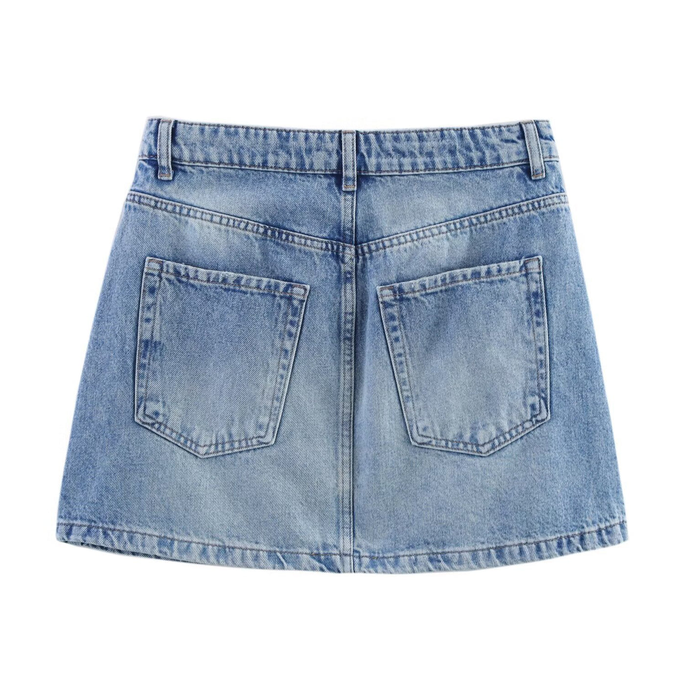 Sophia | High-Waisted Denim Mini Skirt