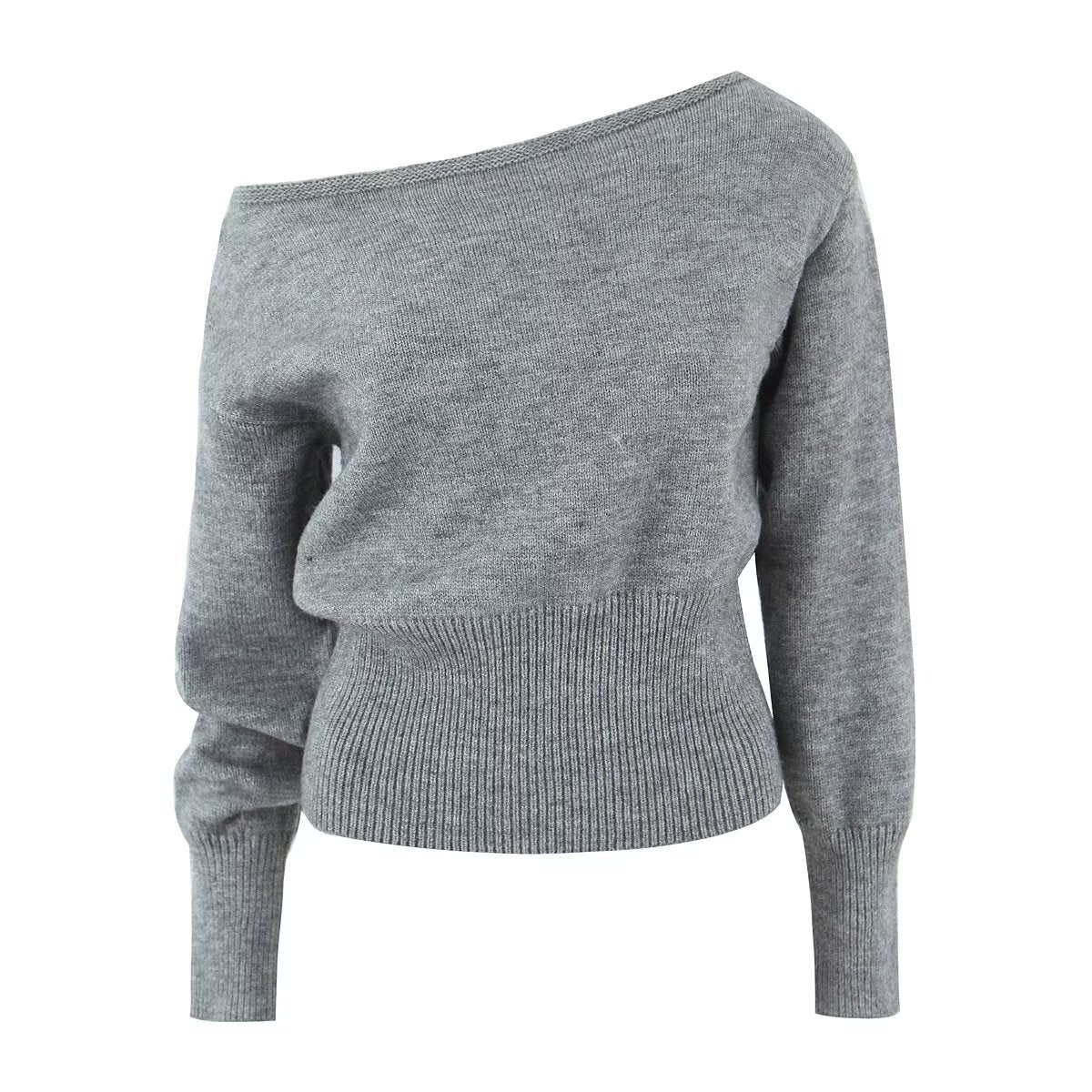 Arabella | Relaxed Off Shoulder Knit Top