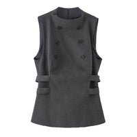 Astrid | Double-Breasted Tailored Waistcoat
