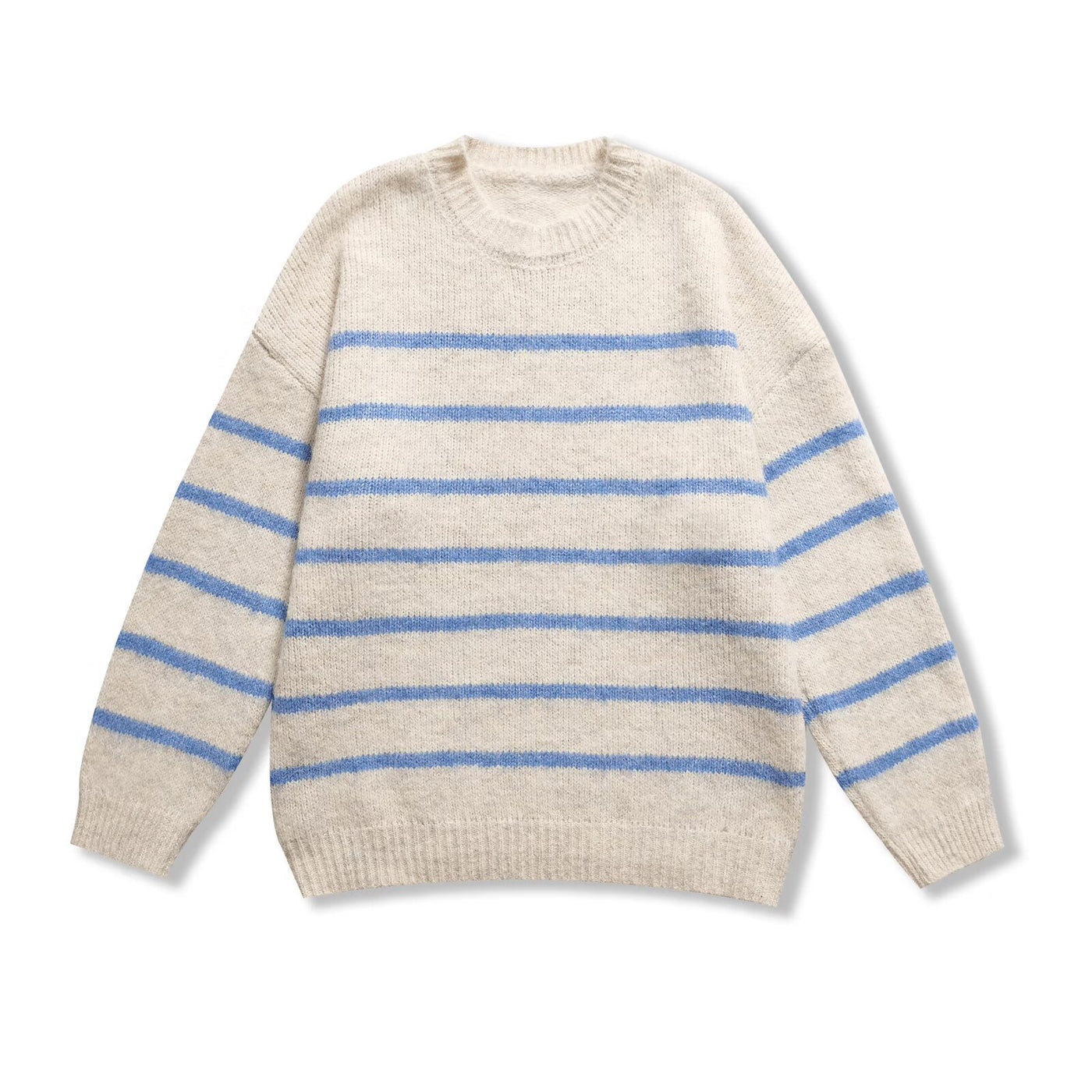 Caitlin | Relaxed Striped Knit Top