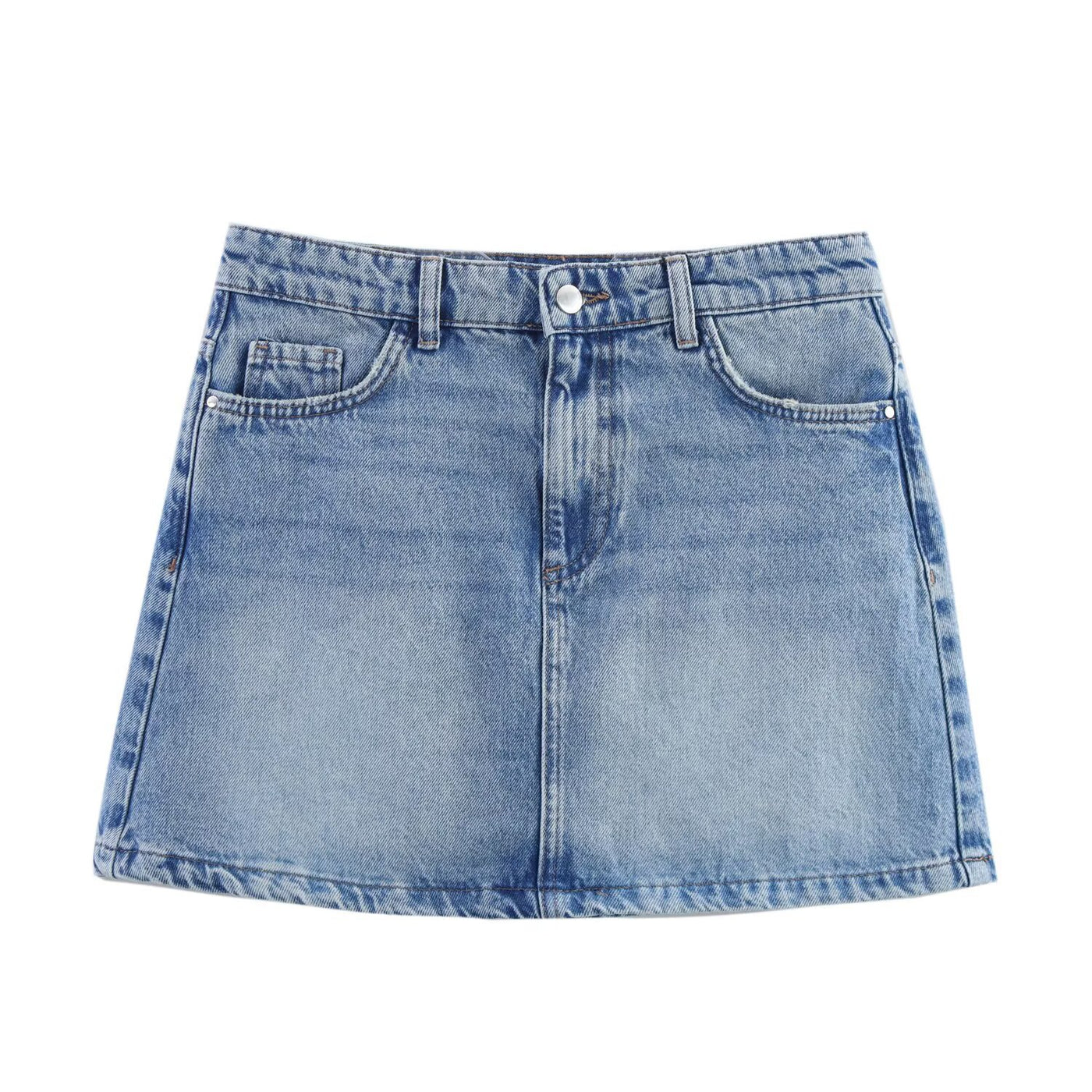 Sophia | High-Waisted Denim Mini Skirt