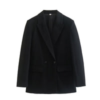 Evie | Oversized Double Breasted Blazer