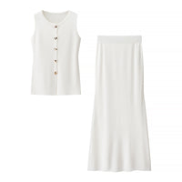 Ada | Ribbed Knit Midi Co-ord Set
