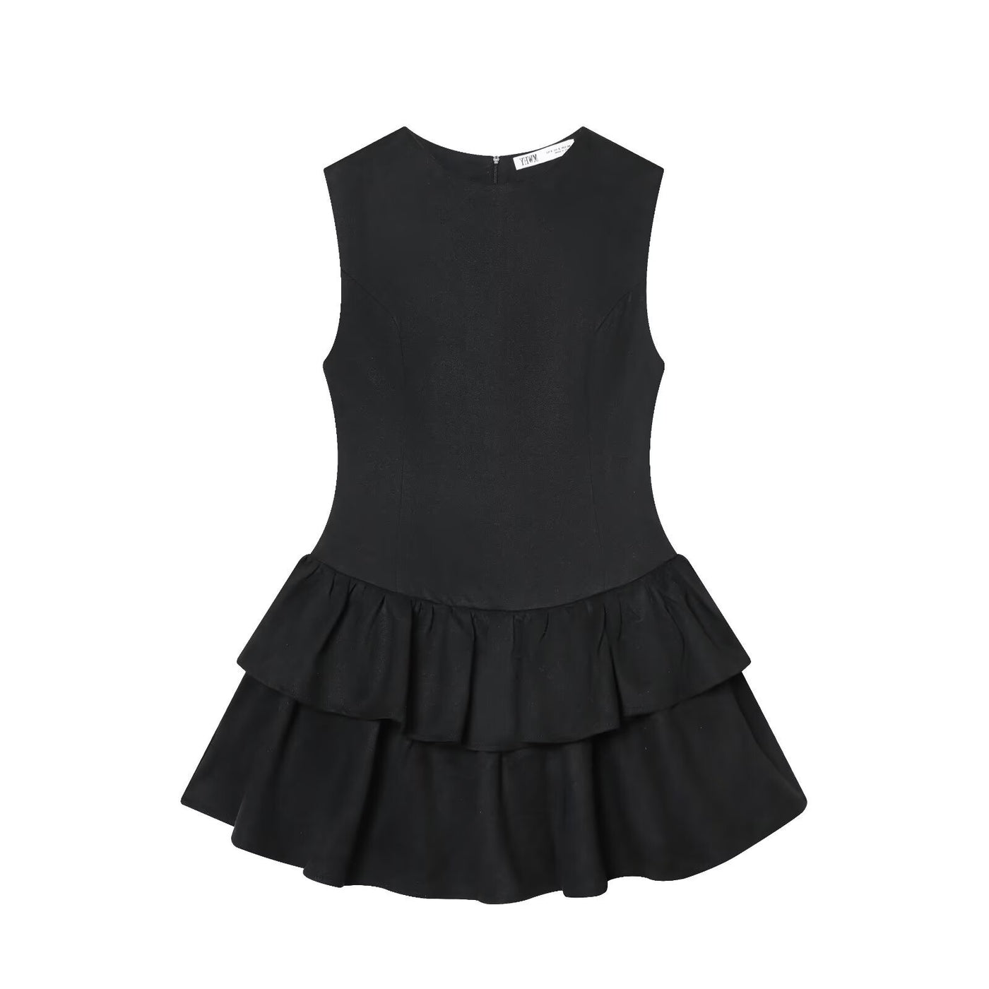 Georgia | Tiered Ruffle Sleeveless Mini Dress