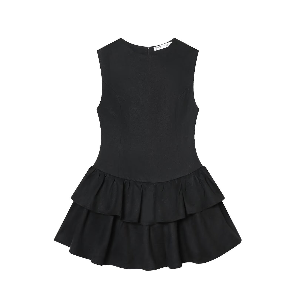 Georgia | Tiered Ruffle Sleeveless Mini Dress