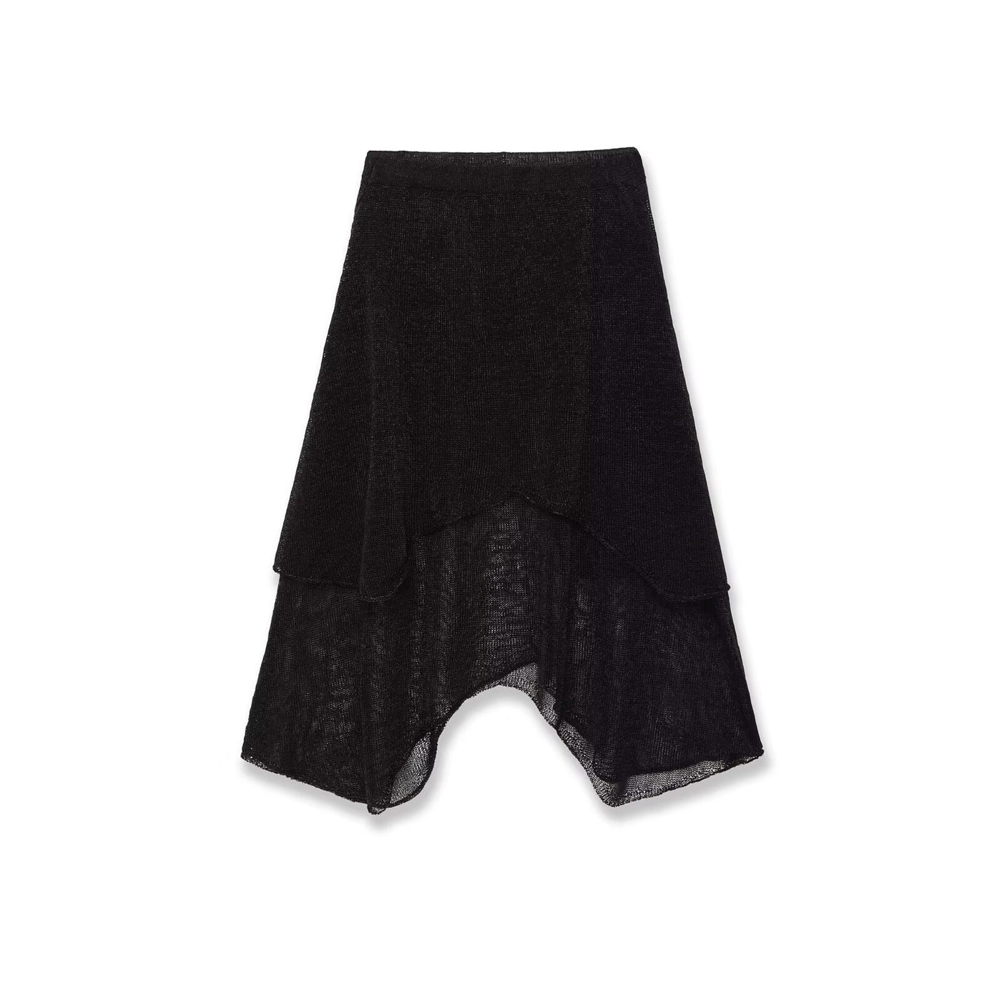 Emilia | Asymmetric Layered Midi Skirt
