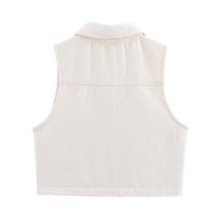 Amber | Linen Sleeveless Waistcoat Trouser Co-ord Set