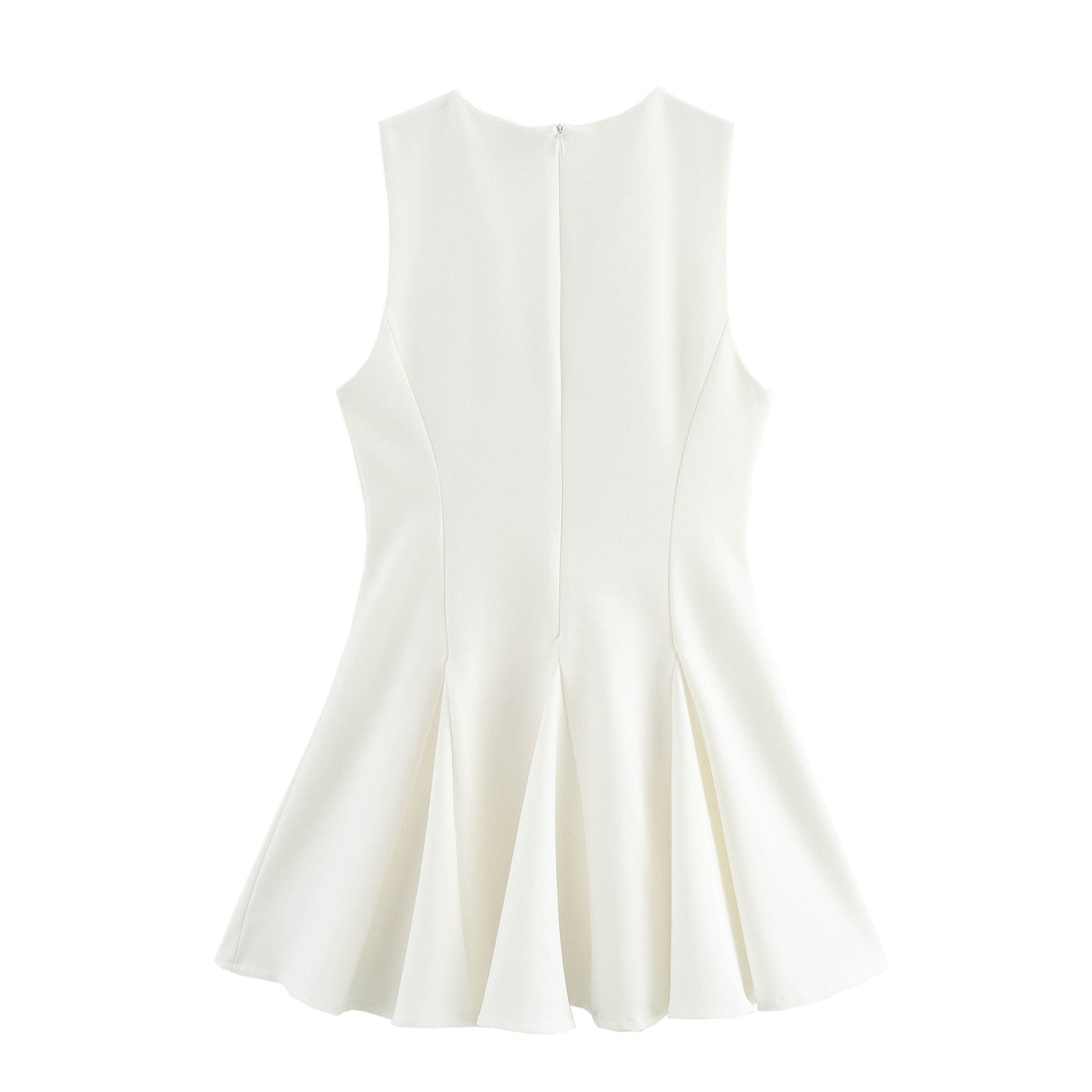Lois | Flared Sleeveless Mini Dress