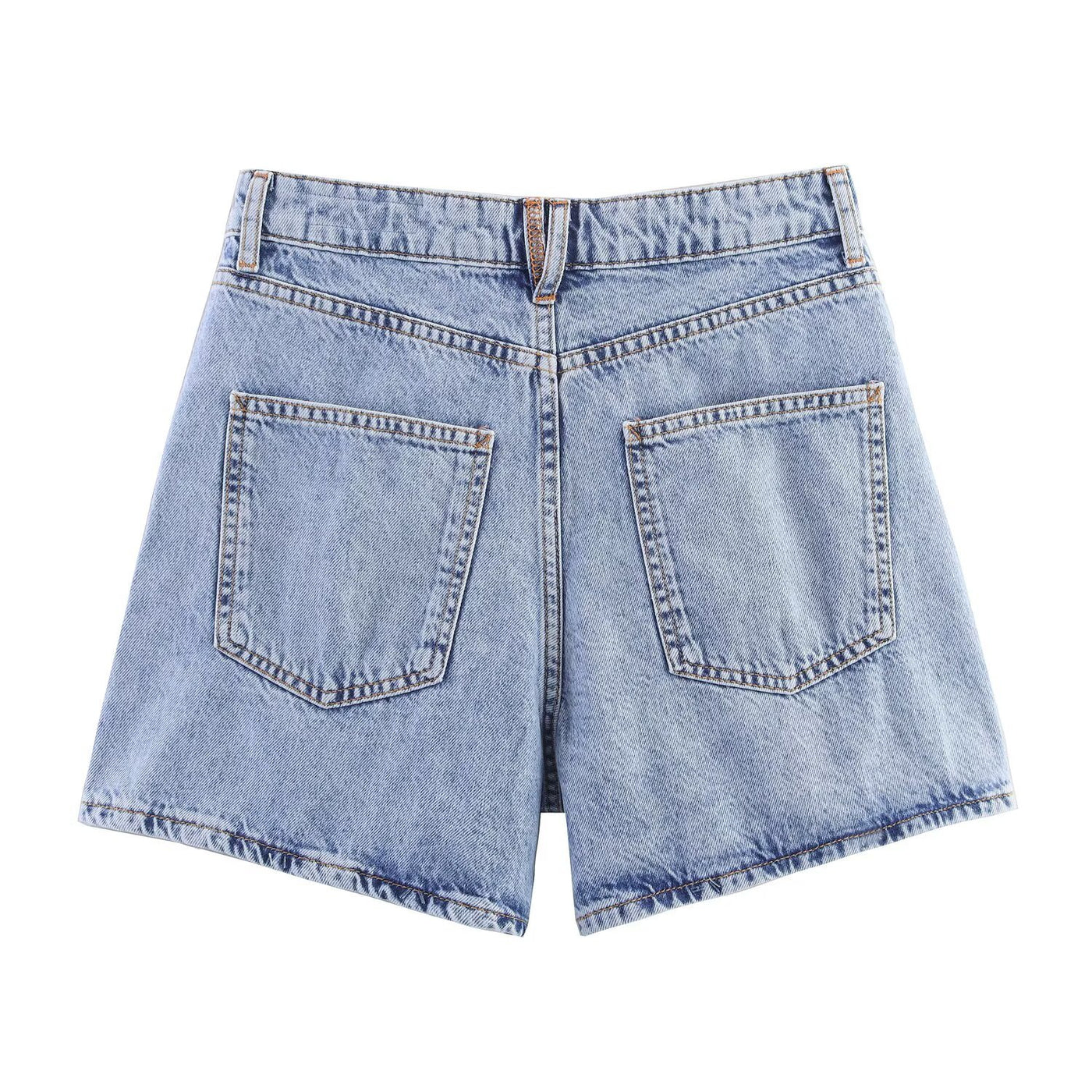 Scarlett | High-Waisted Denim Shorts
