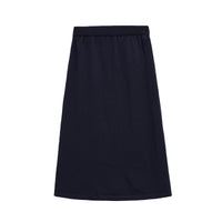 Summer | Elasticated Waist Jersey Midi Skirt