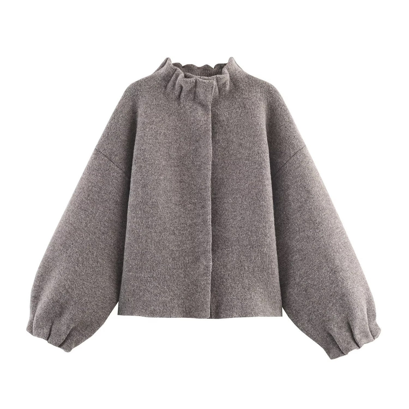 Poppy | Brushed Knit Cropped Bomber Mini Skirt Co-ord Set