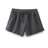Penelope | Relaxed Brushed Terry Lounge Shorts with Drawstring Waist