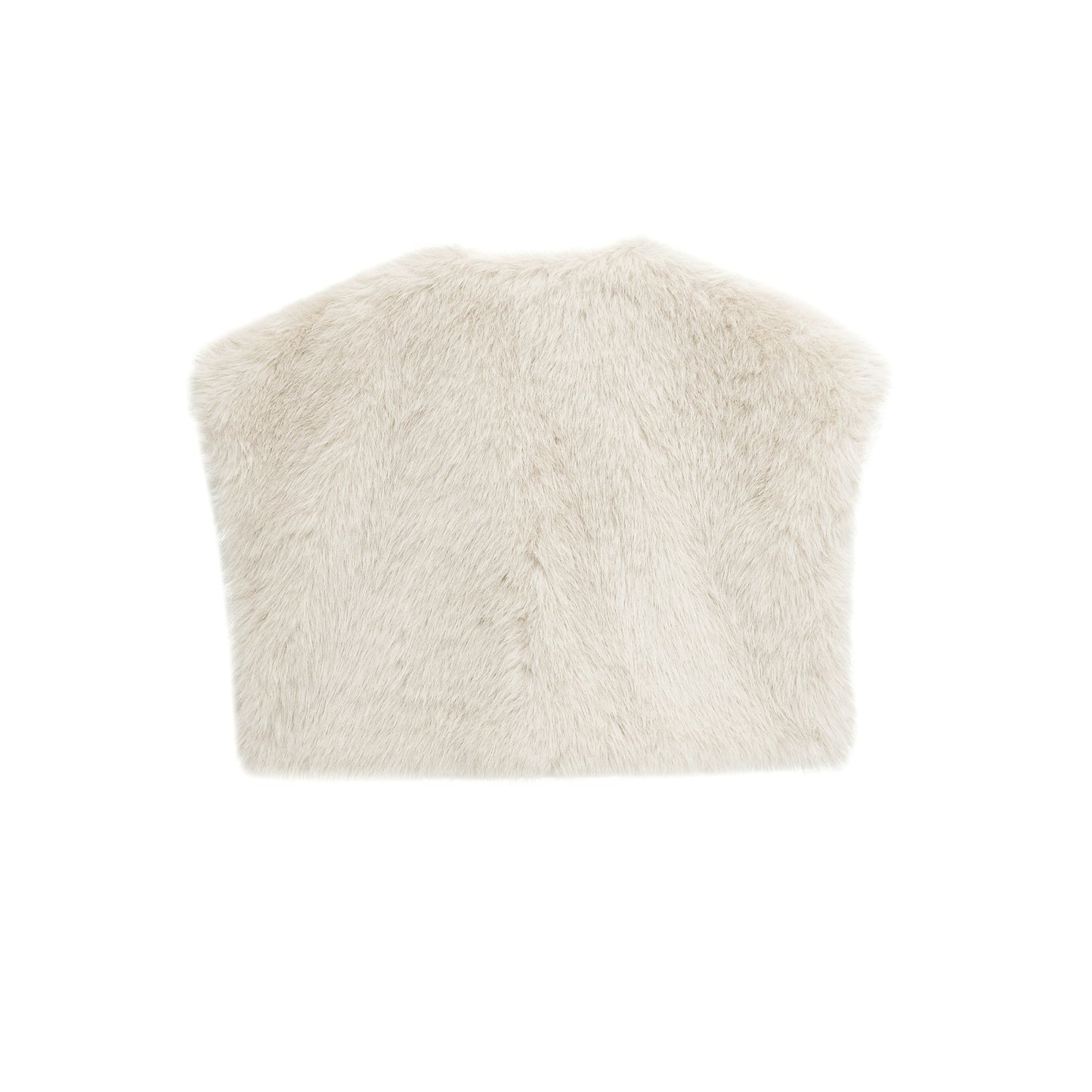 Mina | Smart Casual Sleeveless Faux Fur Jacket