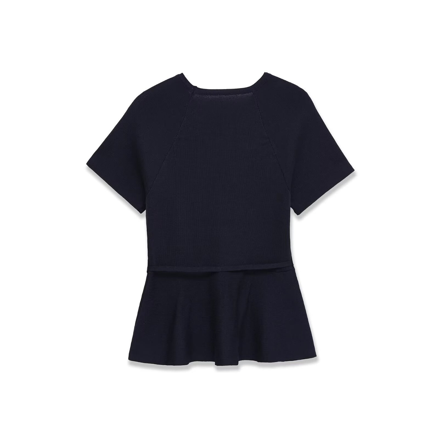 Margot | Belted Peplum Top