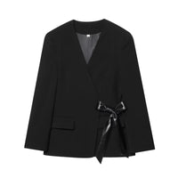 Hope | Structured Tie-Front Blazer