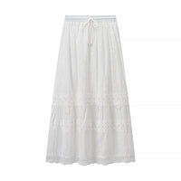 Isla | Broderie Anglaise Cotton Tiered Maxi Co-ord Set